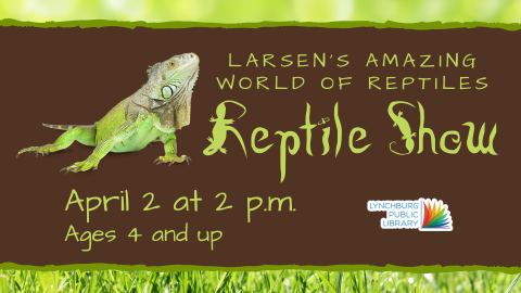 Larsen Reptile Show 2024 logo