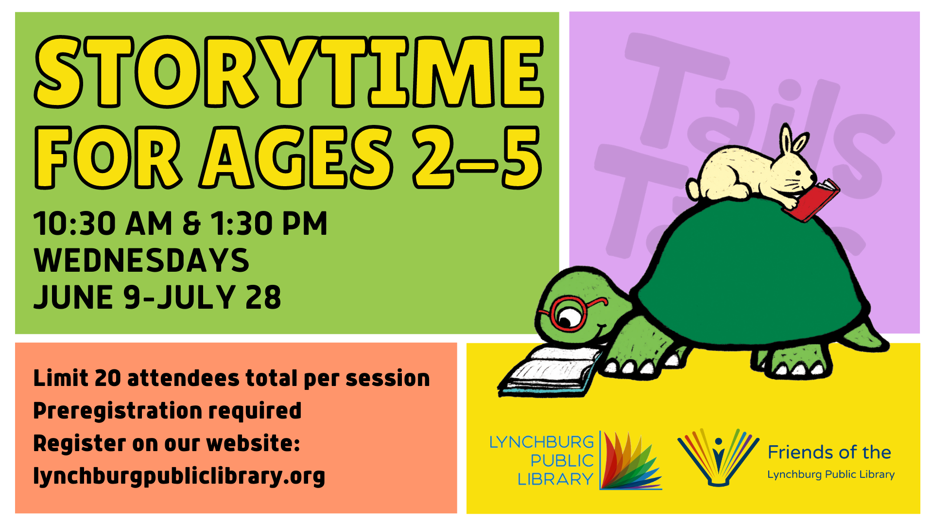 Storytime for Ages 2-5