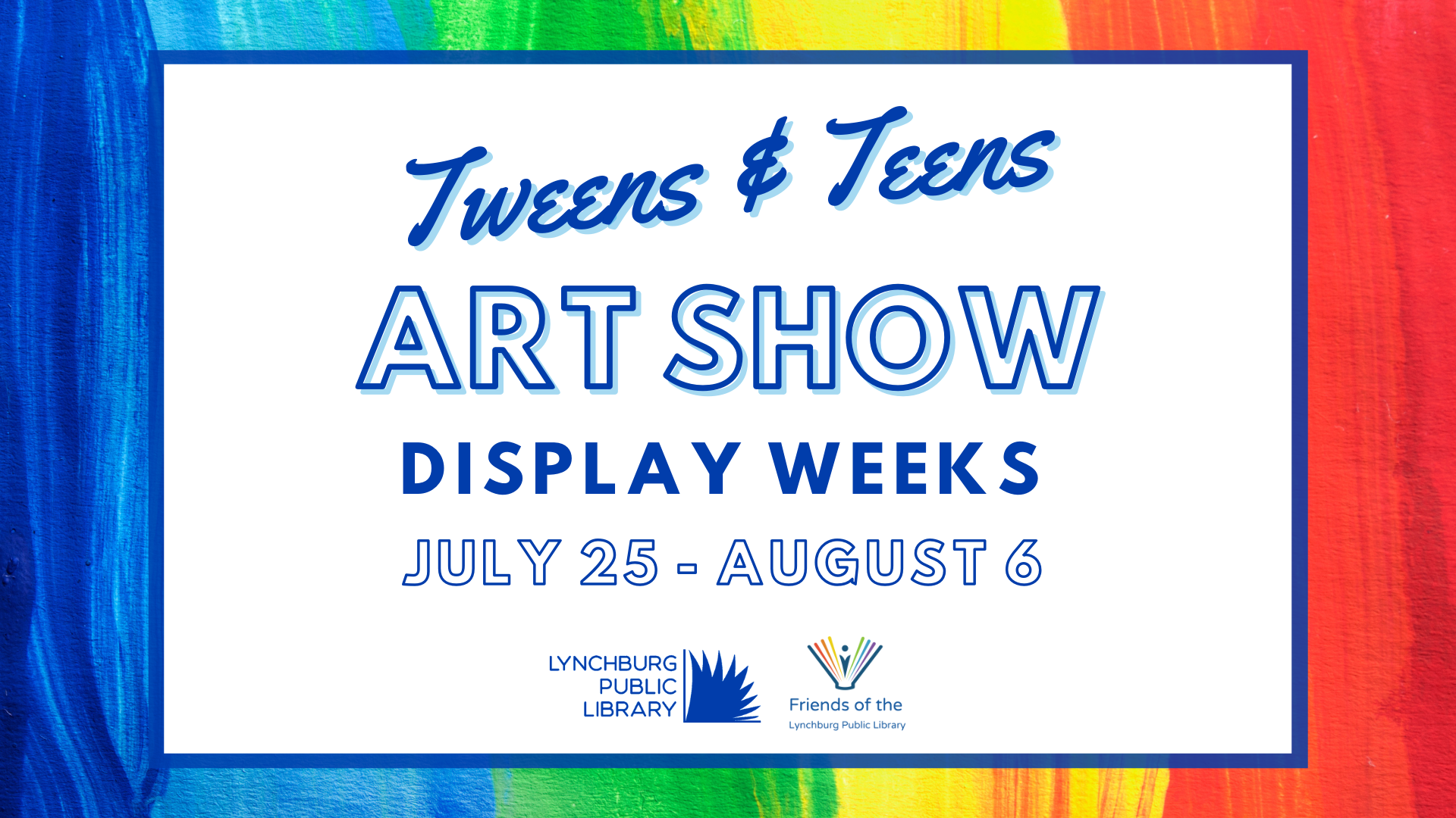 Logo for Art Show Display Week 