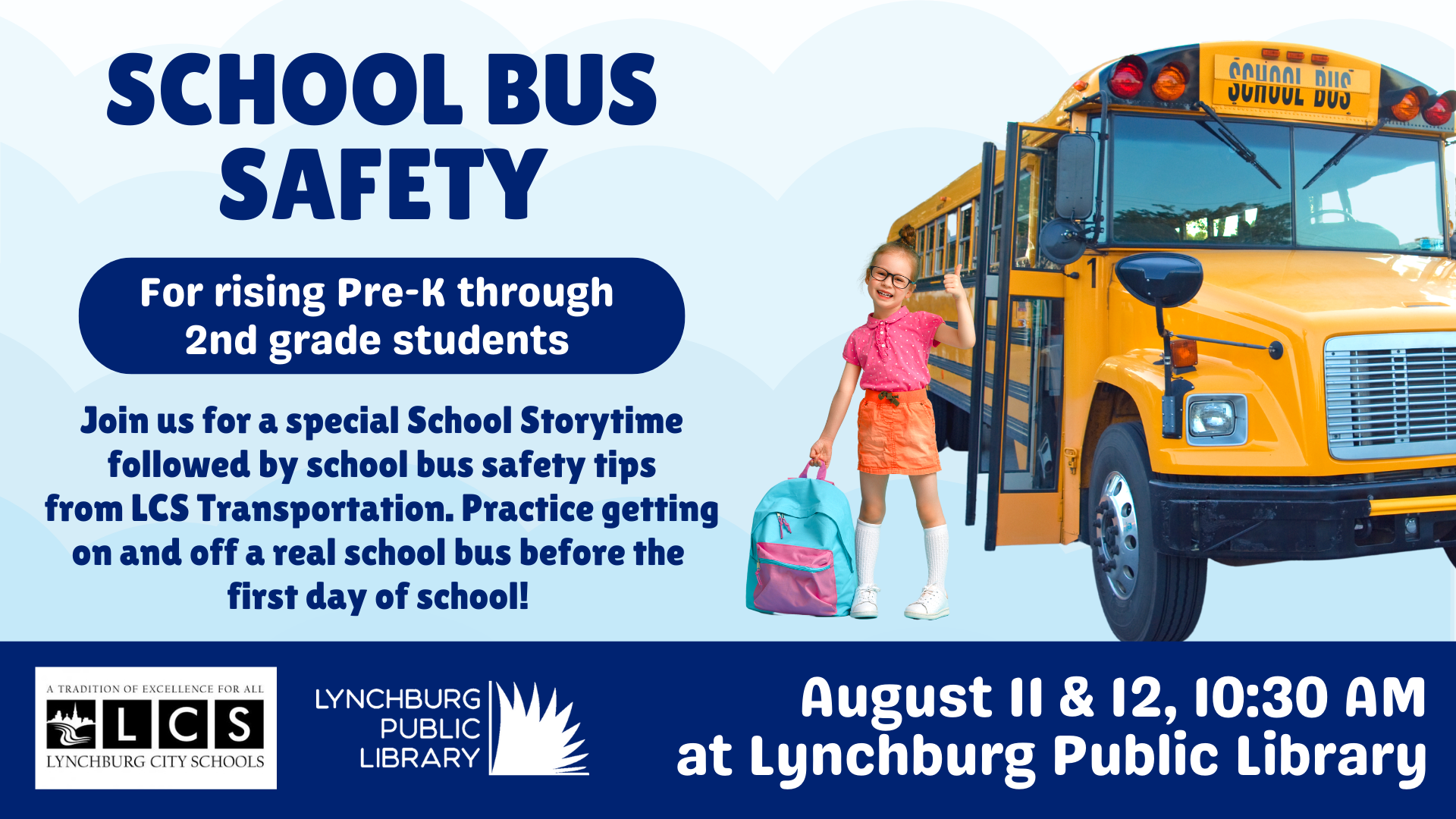 School Bus Safety | Lynchburg Public Library