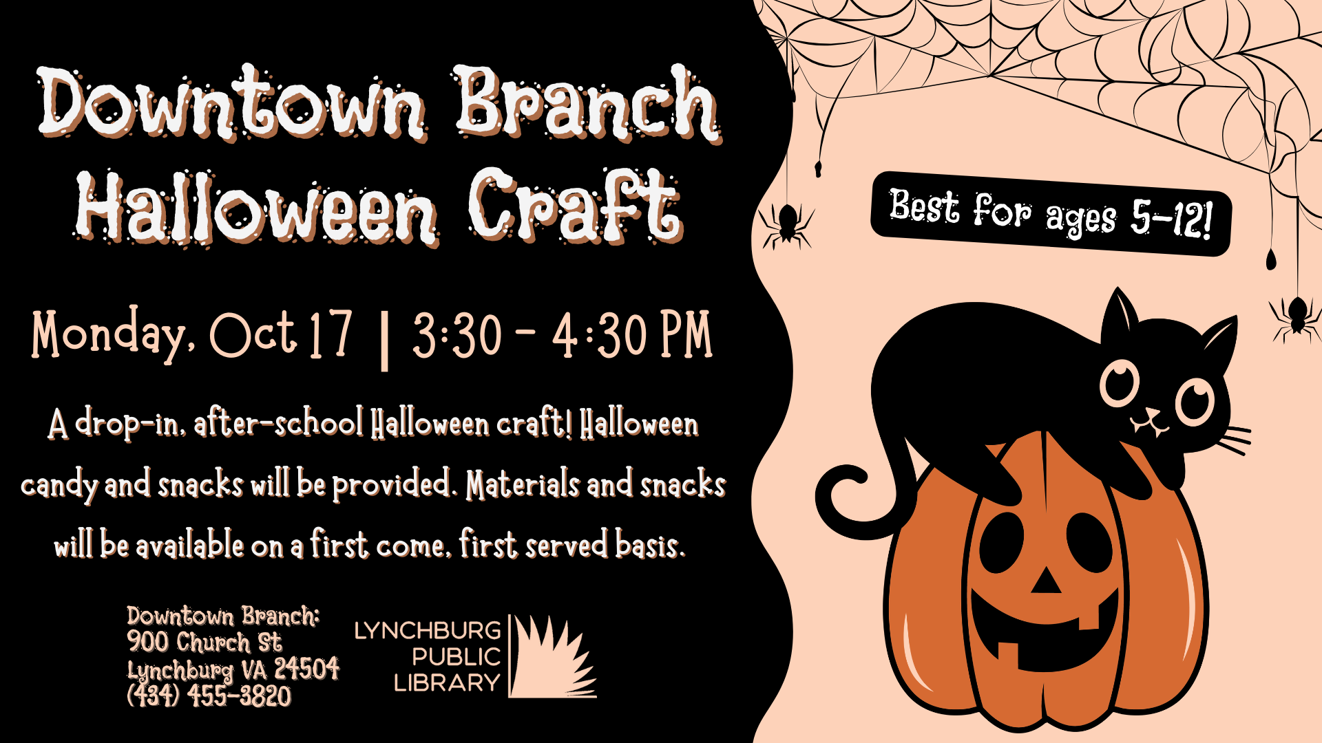 Logo for Downtown Halloween Craft 