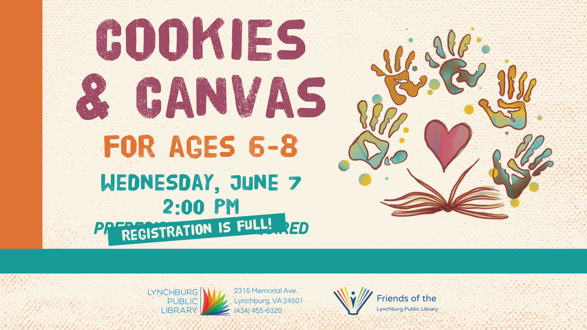 Cookies & Canvas SRP 2023 logo