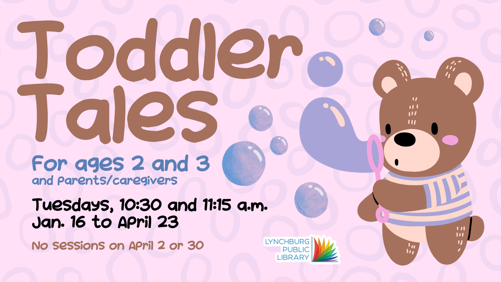 Toddler Tales spring 2024 logo
