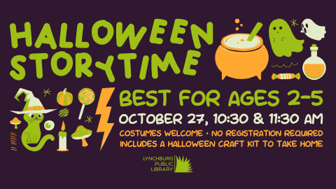 Halloween Storytime 2022 logo