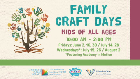 Family Craft Days SRP logo