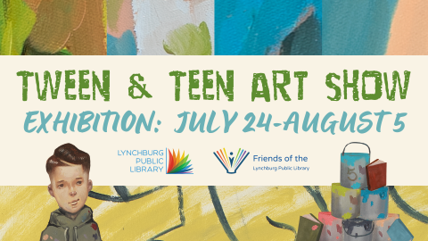 Tween Teen Art Show 2023 exhibition logo