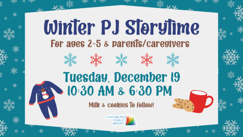 Winter PJ Storytime 2023 logo