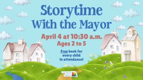 Storytime With the Mayor 2024 logo