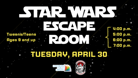 Star Wars-inspired Escape Room logo