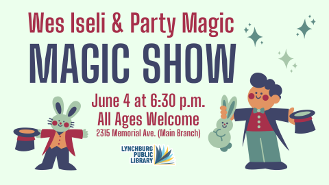 Wes Iseli Magic Show summer 2024 logo