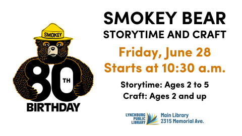 Smokey Bear Storytime and Craft logo