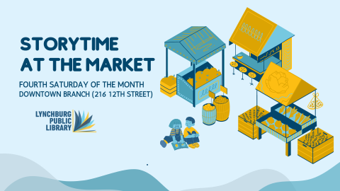 Storytime at the Community Market, every fourth Saturday of the month from 10:30 to 11 a.m.