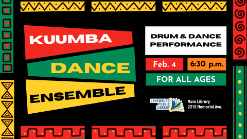 Kuumba Dance performance logo 2025