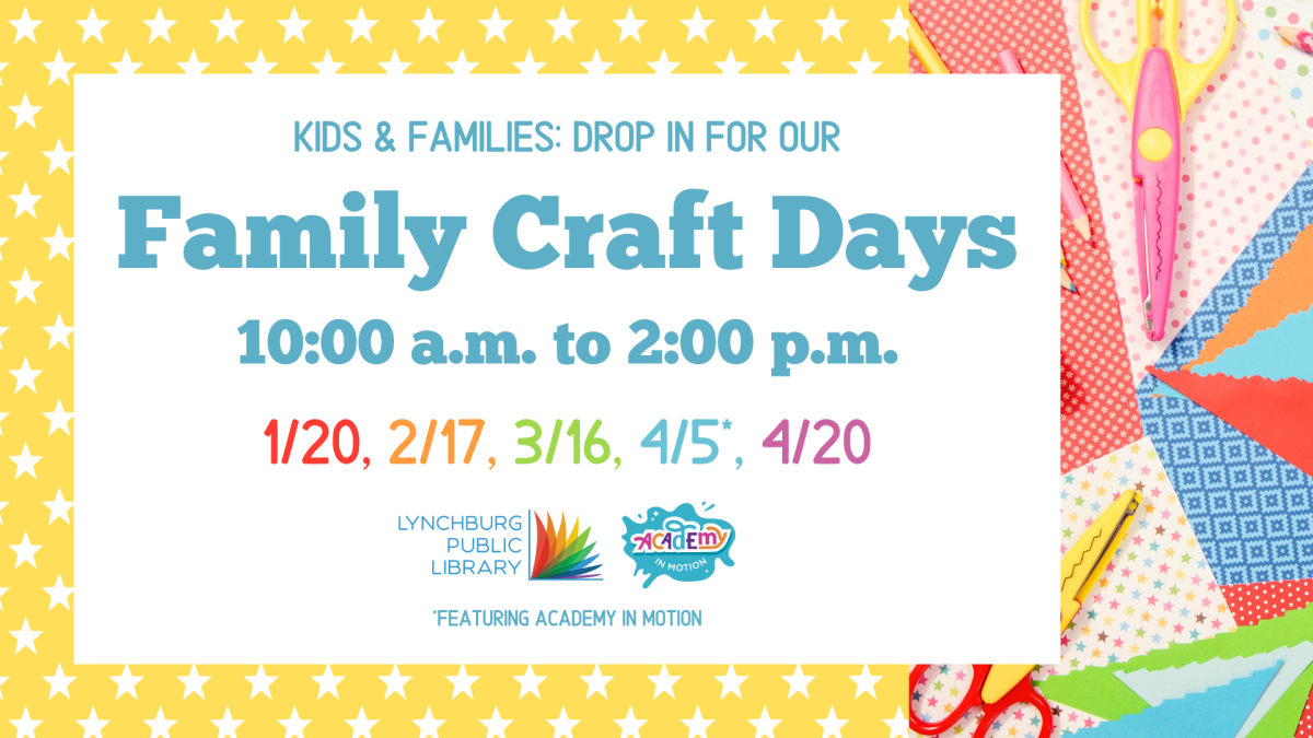 Family Craft Days spring 2024 logo