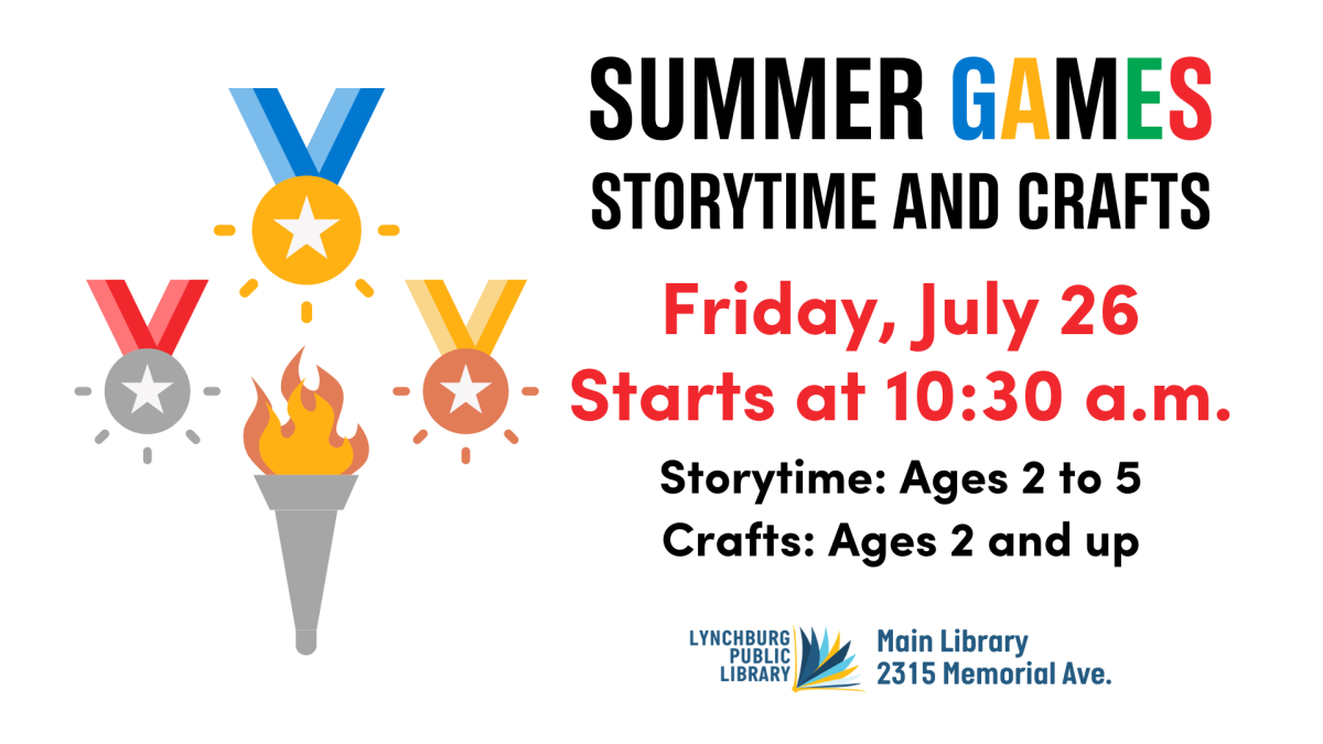 Summer Games Storytime and Crafts logo