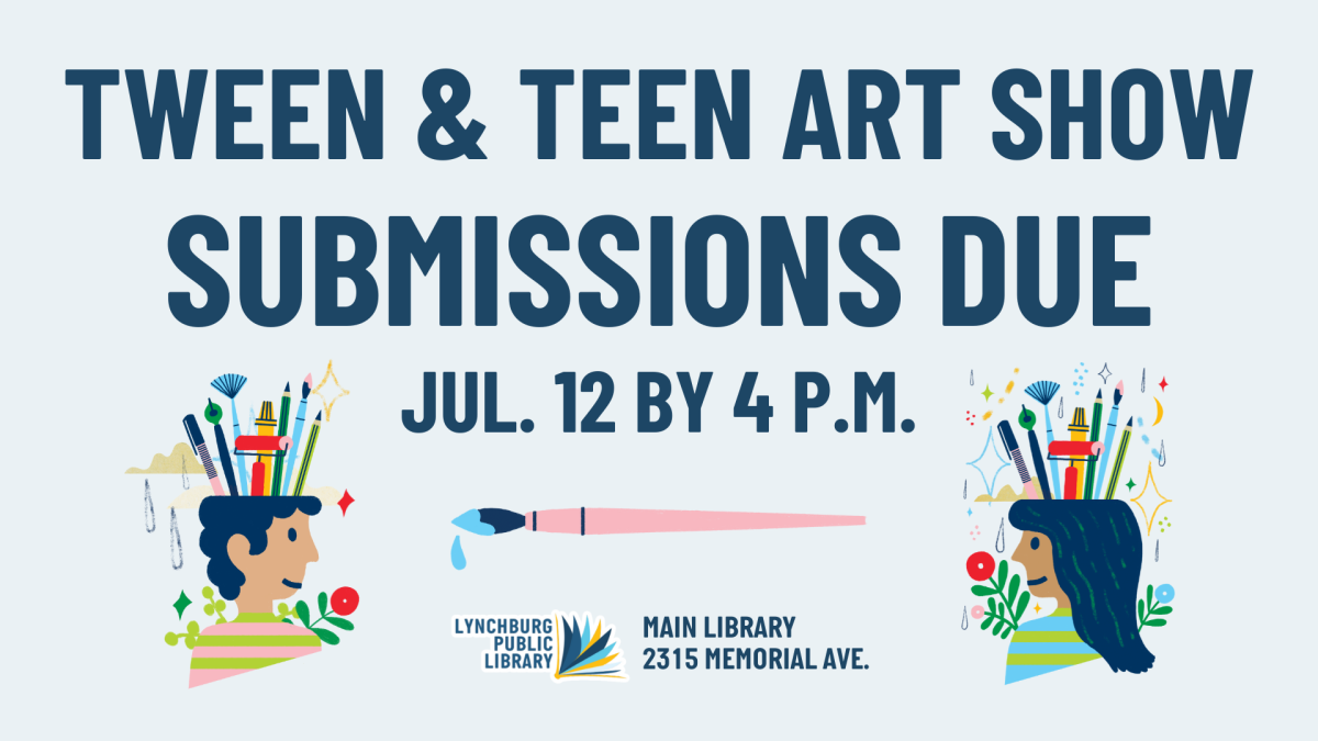 Tween and Teen Art Show submission deadline logo